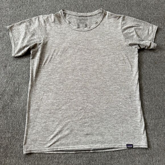 Patagonia Capilene Cool Daily Womens Small Gray Heathered UPF 50+ Baselayer - Picture 1 of 6